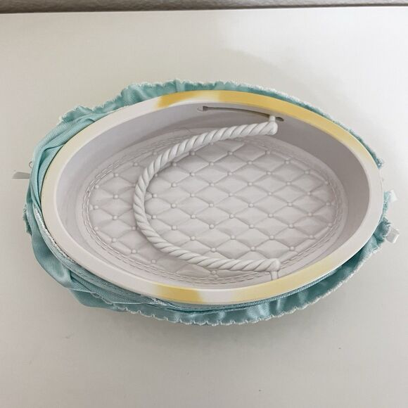 Vintage Cabbage Patch Kids Doll Magic Nursery Cradle Carriage Green Set 1998 - Picture 2 of 16